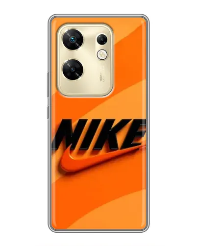 Чехол для Infinix Zero 30 с картинкой «Оранжевый драйв Nike» Чехол для Infinix Zero 30 с картинкой «Оранжевый драйв Nike»