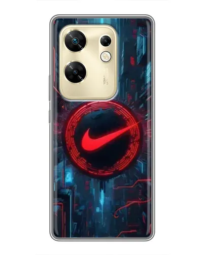 Чехол для Infinix Zero 30 с картинкой «Техногенный стиль Nike» Чехол для Infinix Zero 30 с картинкой «Техногенный стиль Nike»