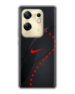 Чехол для Infinix Zero 30 с картинкой «Абстрактный дизайн Nike»