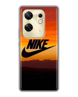 Чехол для Infinix Zero 30 с картинкой «Nike — вечерний горизонт»