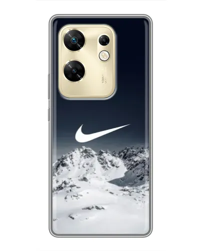Чехол для Infinix Zero 30 с картинкой «Nike — зимние горы» Чехол для Infinix Zero 30 с картинкой «Nike — зимние горы»