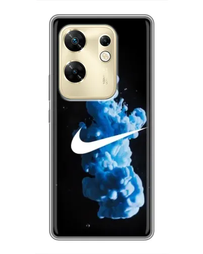 Чехол для Infinix Zero 30 с картинкой «Nike и синий дым» Чехол для Infinix Zero 30 с картинкой «Nike и синий дым»