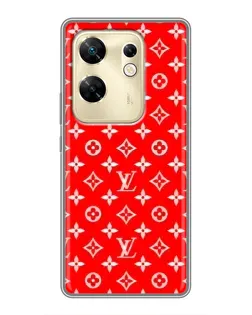 Чехол для Infinix Zero 30 с картинкой «Яркий паттерн LV»