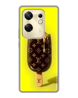 Чехол для Infinix Zero 30 с картинкой «Мороженое от LV»