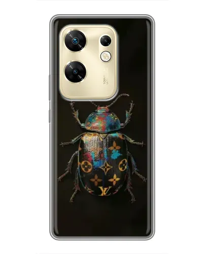 Чехол для Infinix Zero 30 с картинкой «LV — мраморный принт»