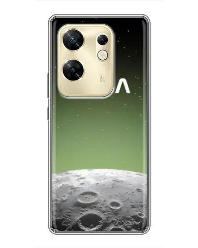 Чехол для Infinix Zero 30 с картинкой «NASA — лунный градиент»