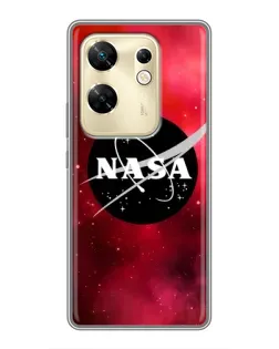 Чехол для Infinix Zero 30 с картинкой «NASA — красная туманность»