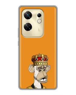 Чехол для Infinix Zero 30 с картинкой «Золотая обезьяна Bored Ape»