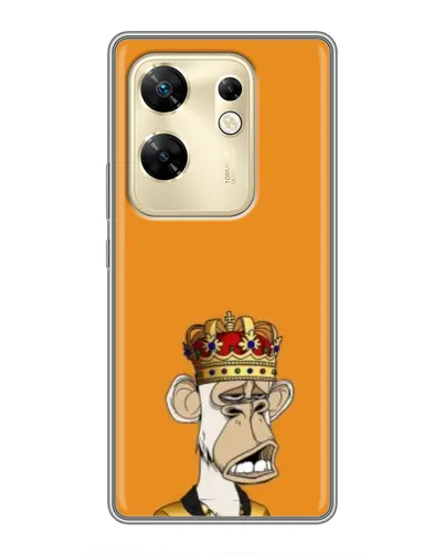 Чехол для Infinix Zero 30 с картинкой «Золотая обезьяна Bored Ape» Чехол для Infinix Zero 30 с картинкой «Золотая обезьяна Bored Ape»