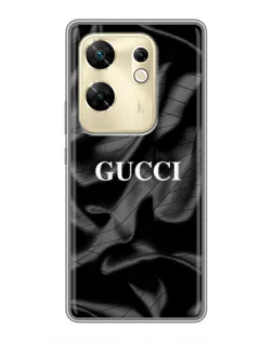 Чехол для Infinix Zero 30 с картинкой «Gucci — шелковые волны»