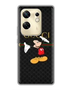 Чехол для Infinix Zero 30 с картинкой «Микки Маус Gucci»
