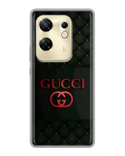 Чехол для Infinix Zero 30 с картинкой «Gucci — стеганый черный»