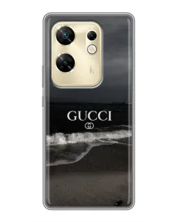 Чехол для Infinix Zero 30 с картинкой «Gucci — морской прибой»