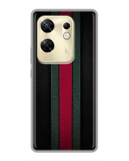 Чехол для Infinix Zero 30 с картинкой «Gucci — неоновая линия»