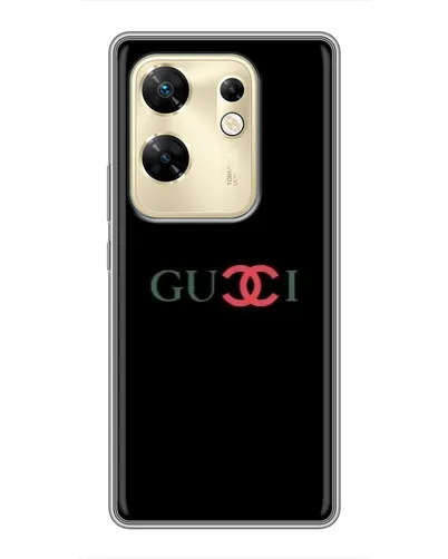 Чехол для Infinix Zero 30 с картинкой «Gucci — красный градиент»