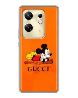Чехол для Infinix Zero 30 с картинкой «Микки Маус Gucci — оранж» Чехол для Infinix Zero 30 с картинкой «Микки Маус Gucci — оранж»
