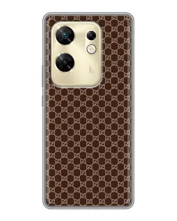 Чехол для Infinix Zero 30 с картинкой «Gucci — шоколадная сетка» Чехол для Infinix Zero 30 с картинкой «Gucci — шоколадная сетка»
