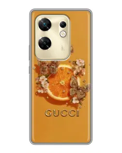 Чехол для Infinix Zero 30 с картинкой «Gucci — золотые бабочки» Чехол для Infinix Zero 30 с картинкой «Gucci — золотые бабочки»