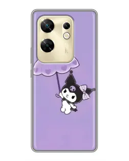 Чохол для Infinix Zero 30 з картинкою «Kuromi з парасолькою»