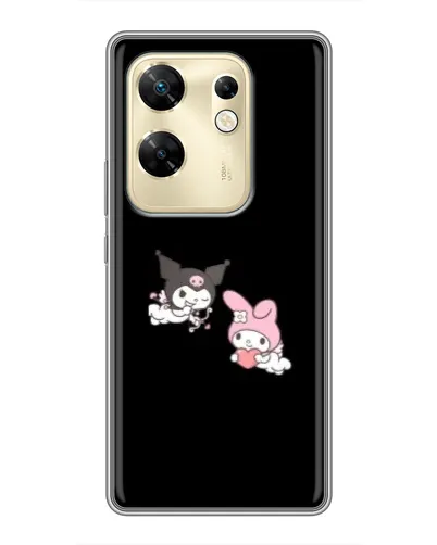 Чохол для Infinix Zero 30 з картинкою «My Melody та Kuromi»