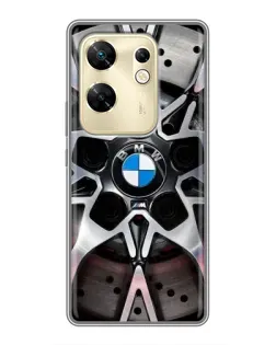 Чехол для Infinix Zero 30 с картинкой «BMW — деталь диска» Чехол для Infinix Zero 30 с картинкой «BMW — деталь диска»
