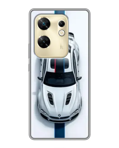 Чехол для Infinix Zero 30 с картинкой «Вид сверху — BMW M»