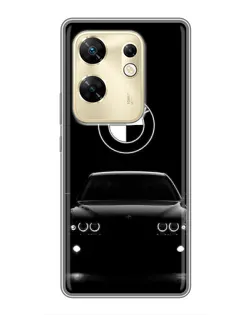 Чехол для Infinix Zero 30 с картинкой «BMW — взгляд из темноты»
