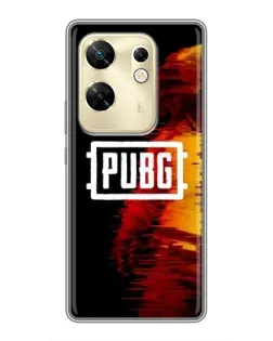 Чохол для Infinix Zero 30 з картинкою «Яскравий логотип PUBG»