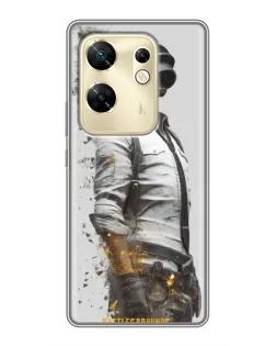 Чохол для Infinix Zero 30 з картинкою «PUBG — боєць у пилу»
