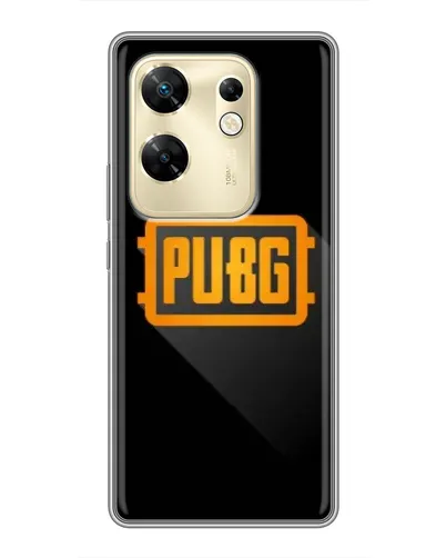 Чохол для Infinix Zero 30 з картинкою «PUBG — рамка лого» Чохол для Infinix Zero 30 з картинкою «PUBG — рамка лого»