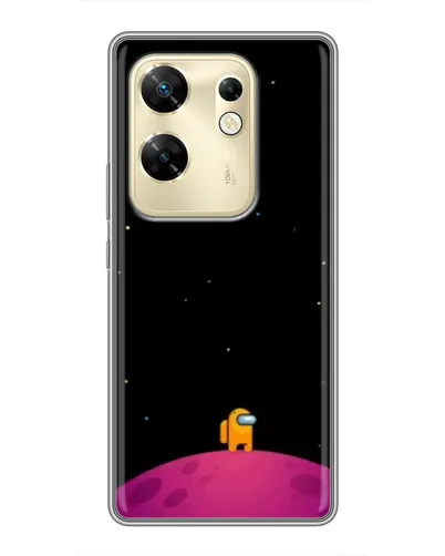 Чохол для Infinix Zero 30 з картинкою «Самотній герой на планеті»