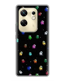 Чохол для Infinix Zero 30 з картинкою «Екіпаж Among Us»
