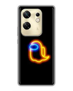 Чохол для Infinix Zero 30 з картинкою «Among Us неонове сяйво»