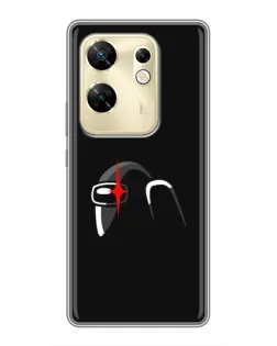 Чохол для Infinix Zero 30 з картинкою «Among Us шолом»