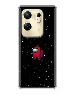 Чохол для Infinix Zero 30 з картинкою «Червоний Among Us»