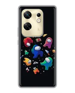 Чохол для Infinix Zero 30 з картинкою «Among Us космос»