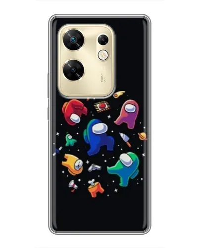 Чохол для Infinix Zero 30 з картинкою «Among Us космос»