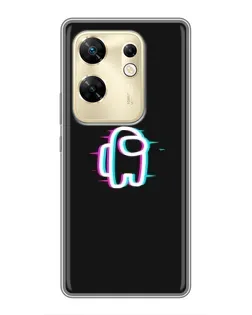Чохол для Infinix Zero 30 з картинкою «Among Us неон»