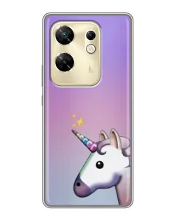Чохол для Infinix Zero 30 з картинкою «Єдиноріг градієнт»