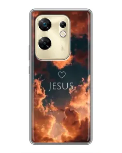 Чохол для Infinix Zero 30 з картинкою «Сяйво Імені Jesus» Чохол для Infinix Zero 30 з картинкою «Сяйво Імені Jesus»
