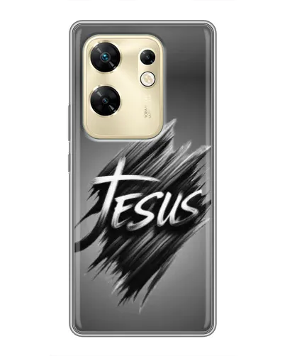 Чохол для Infinix Zero 30 з картинкою «Напис Jesus Graffiti»