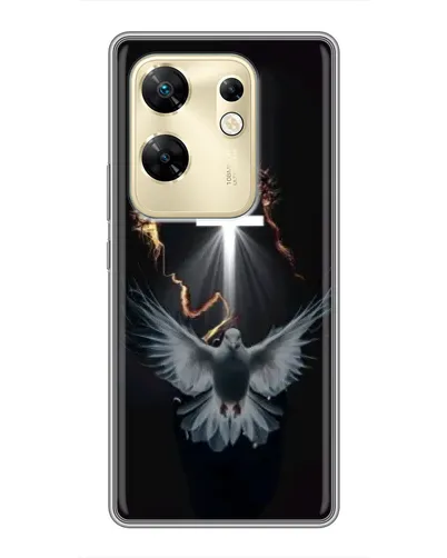 Чохол для Infinix Zero 30 з картинкою «Голуб та Світло»