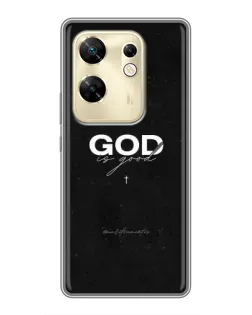 Чохол для Infinix Zero 30 з картинкою «GOD — Бог над усім»