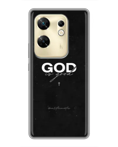 Чохол для Infinix Zero 30 з картинкою «GOD — Бог над усім»