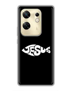 Чохол для Infinix Zero 30 з картинкою «Риба  Jesus»