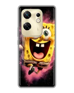 Чохол для Infinix Zero 30 з картинкою «Вибуховий Спанч Боб»