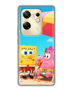 Чехол для Infinix Zero 30 с картинкой «Отдых на пляже»