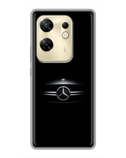 Чехол для Infinix Zero 30 с картинкой «Mercedes — абстрактные линии»