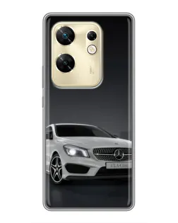 Чехол для Infinix Zero 30 с картинкой «Mercedes AMG GT Silver»