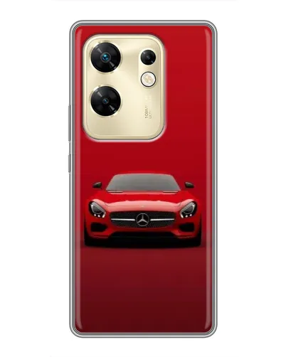 Чехол для Infinix Zero 30 с картинкой «Красный Mercedes AMG»